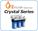Crystal Series - Triple Whole House Filtration System - Oz Filter Warehouse