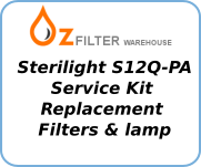 Sterilight UV S12Q-PA Service Kits - ozfilterwarehouse.com.au