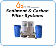 Sediment & Carbon Water Filter Systems | ozfilterwarehouse.com.au