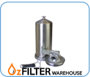 Stainless Steel Water Filter Housings | ozfilterwarehouse.com.au