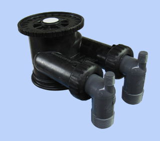 Upflow Valve 25mm Connectors