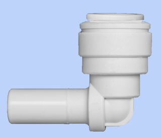 Quick Connect 1/4 inch Tube to 1/4 inch Stem, Elbow