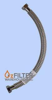 1/2 inch x 18 inch (450mm) Falcon Stainless Steel Flexible Connector